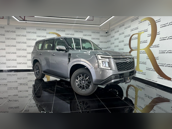 نيسان  باترول  أكس أي  2026  اوتوماتيك  0 كم  6 سلندر  دفع رباعي  اس يو في  فضي