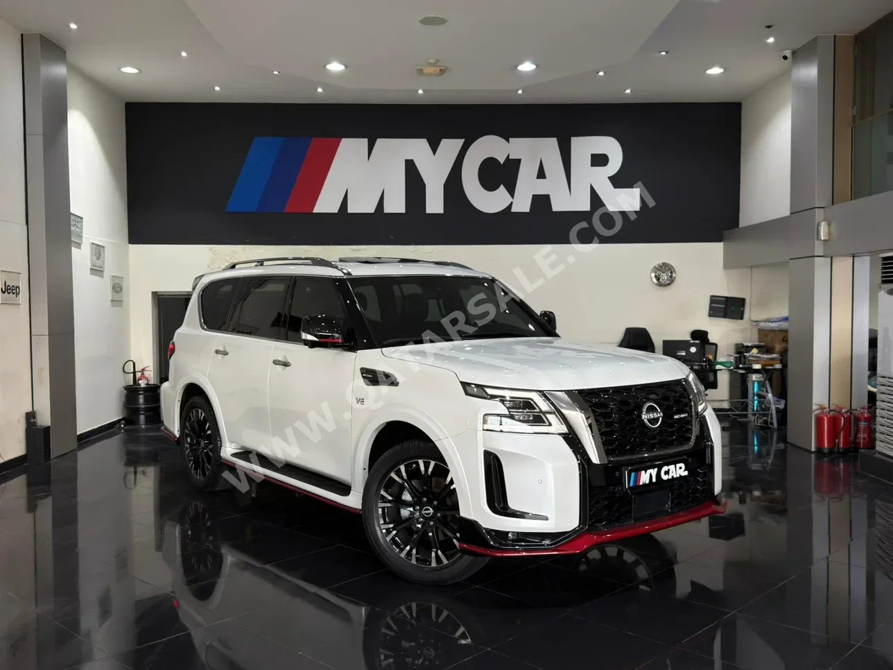 نيسان  باترول  نسمو  2023  اوتوماتيك  42,000 كم  8 سلندر  دفع رباعي  اس يو في  أبيض  تحت الضمان