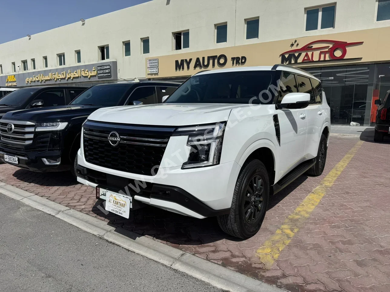 Nissan  Patrol  SE  2025  Automatic  20,000 Km  6 Cylinder  Four Wheel Drive (4WD)  SUV  White  With Warranty