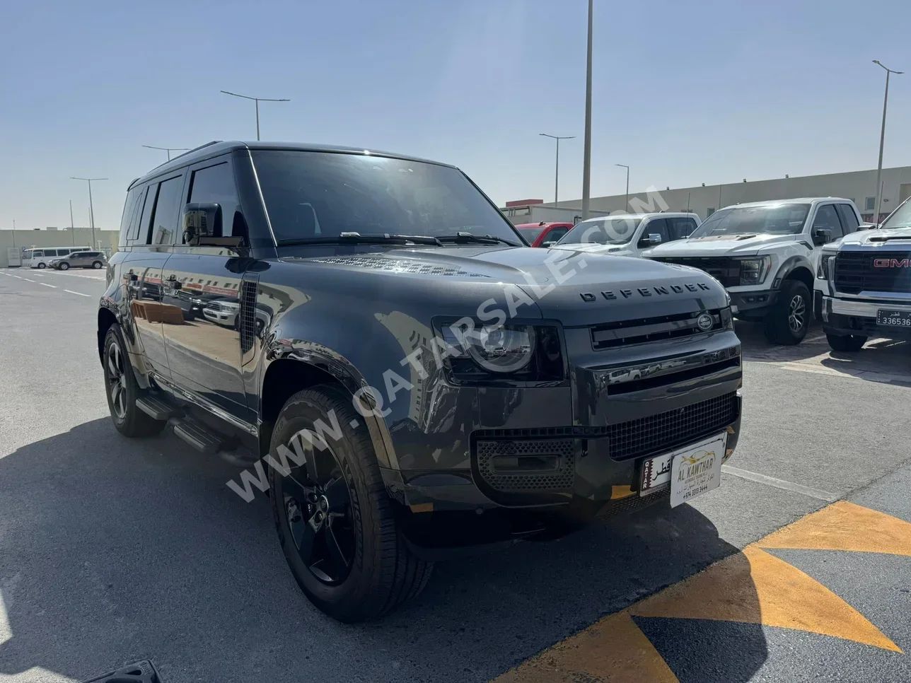 Land Rover  Defender  110 HSE  2025  Automatic  18,000 Km  6 Cylinder  Four Wheel Drive (4WD)  SUV  Gray  With Warranty