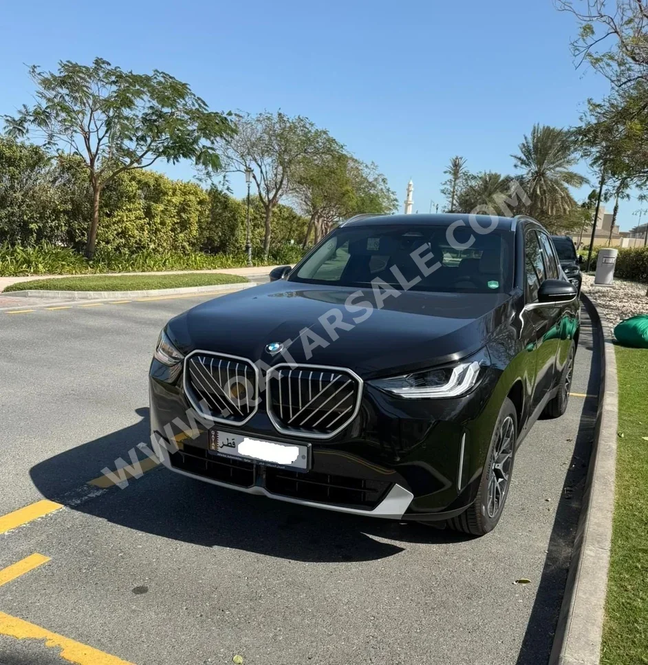 BMW X-Series X3 2026 Automatic 5,500 Km 4 Cylinder All Wheel Drive (AWD) SUV Black With Warranty