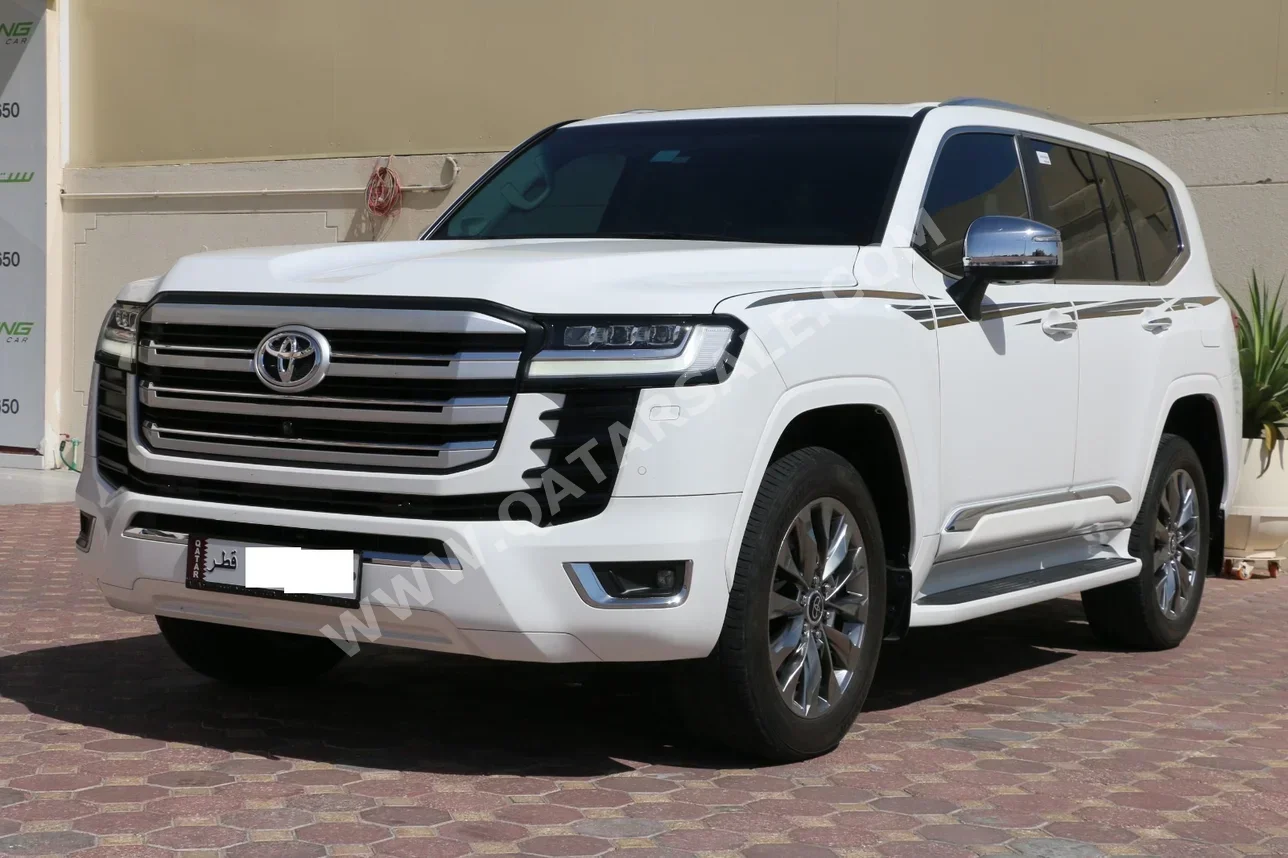 Toyota Land Cruiser VX Twin Turbo 2024 Automatic 54,491 Km 6 Cylinder Four Wheel Drive (4WD) SUV White With Warranty