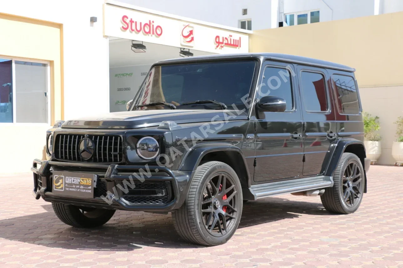 Mercedes-Benz G-Class 63 AMG 2021 Automatic 94,000 Km 8 Cylinder Four Wheel Drive (4WD) SUV Black With Warranty