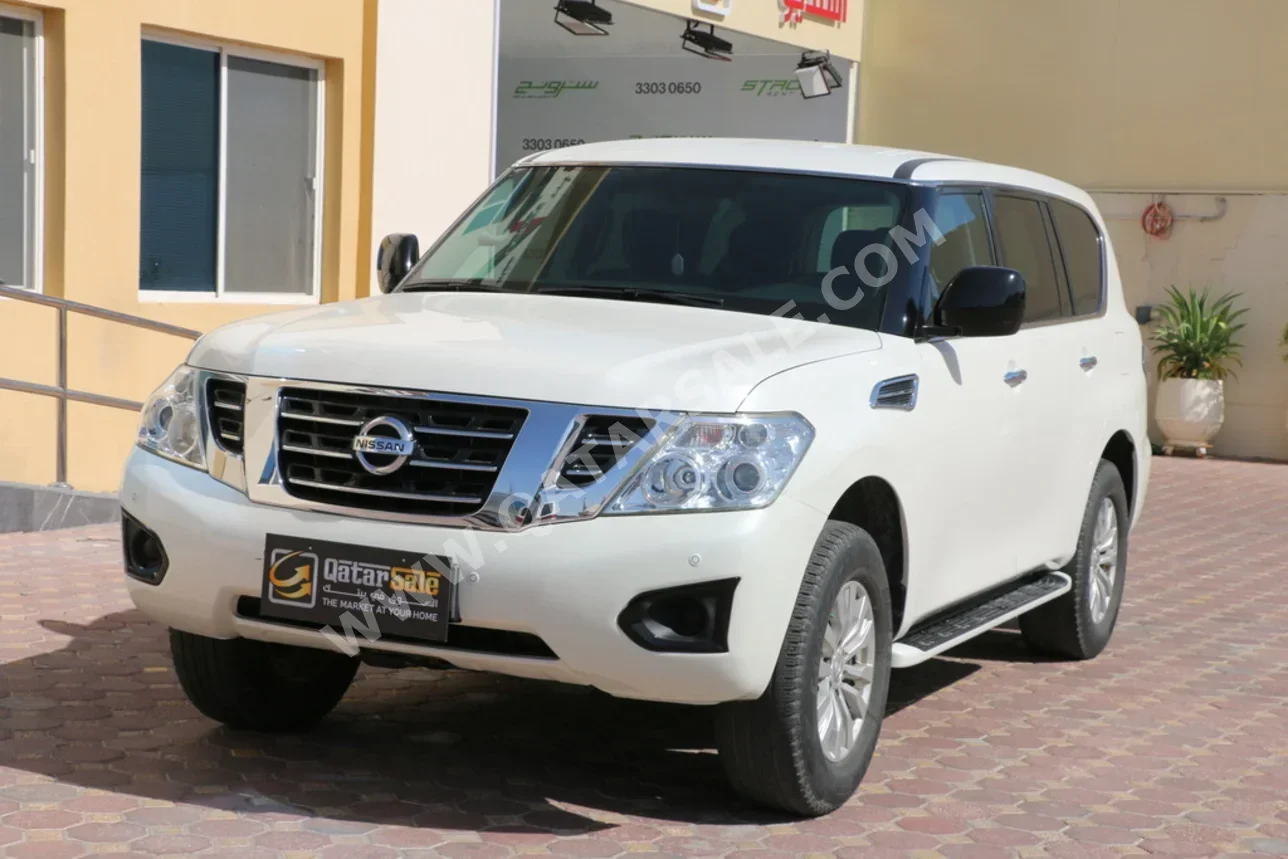 Nissan Patrol XE 2018 Automatic 216,000 Km 6 Cylinder Four Wheel Drive (4WD) SUV White