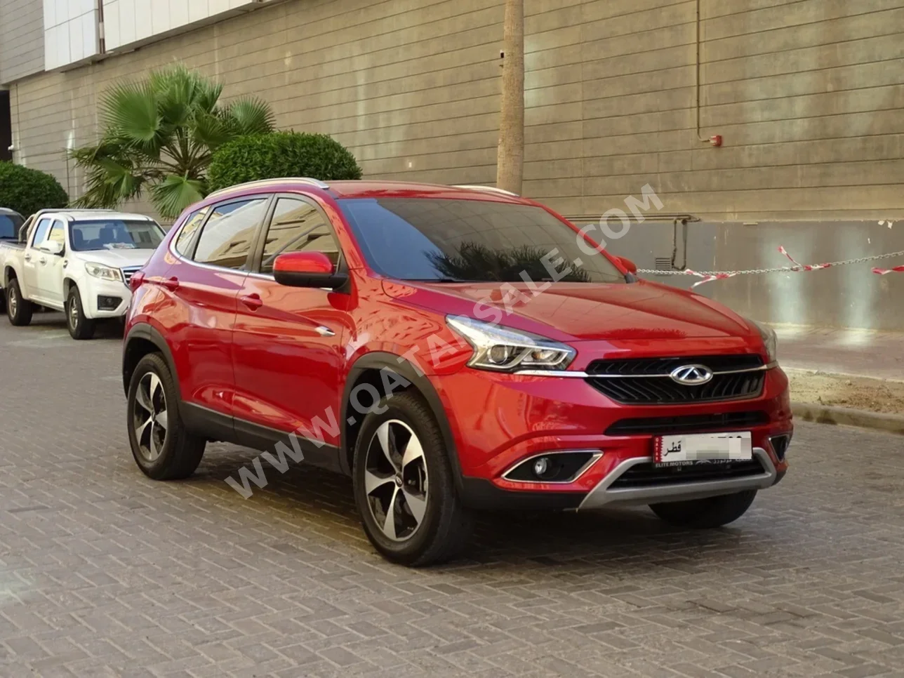 شيري تيجو 7 2021 اوتوماتيك 28,000 كم 4 سلندر سحب امامي اس يو في أحمر