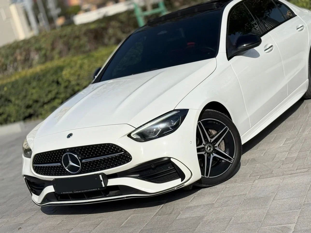 Mercedes-Benz  C-Class  200 AMG  2023  Automatic  32,000 Km  4 Cylinder  Rear Wheel Drive (RWD)  Sedan  White