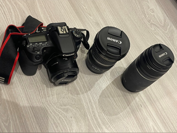 Digital Cameras Canon  EOS 70D  - 21 MP  - FHD 1080p