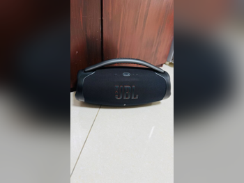 مكبرات صوت 2+1  أسود \  جي بي ال  JBL BOOM BOX 3 2025  بلوتوث  ضد الماء  ضمان