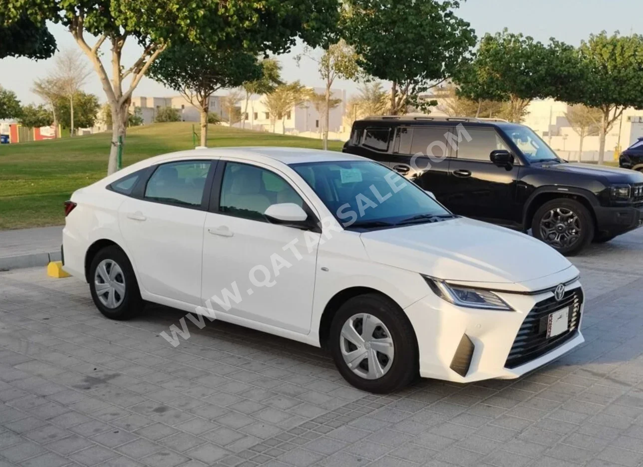 Toyota Yaris 2026 Automatic 22,000 Km 4 Cylinder Front Wheel Drive (FWD) Sedan White With Warranty