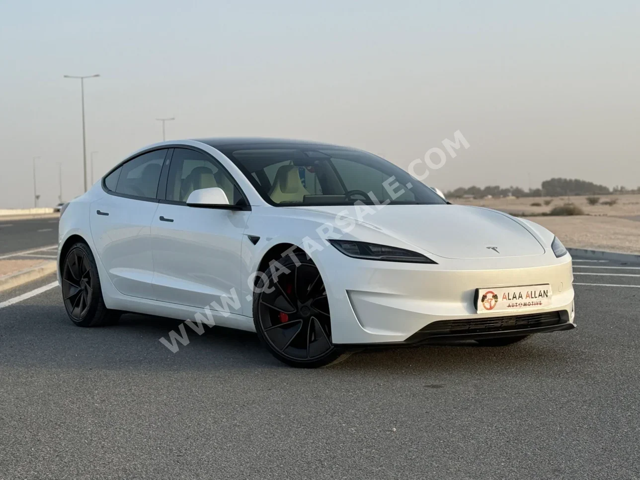 Tesla Model 3 Performance 2024 Automatic 14,000 Km 0 Cylinder All Wheel Drive (AWD) Sedan White With Warranty