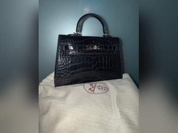 حقائب  - هيرميس  - أسود  - جلد اصلي  - نسائي