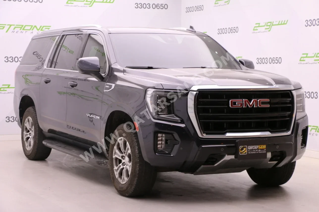 GMC  Yukon  SLE  2023  Automatic  107,000 Km  8 Cylinder  Rear Wheel Drive (RWD)  SUV  Gray