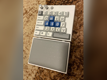 لوحات المفاتيح - أبيض / أزرق  - كيبورد فقط  - سلكي