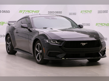 Ford  Mustang  Ecoboost  2025  Automatic  19,000 Km  4 Cylinder  Rear Wheel Drive (RWD)  Coupe / Sport  Black