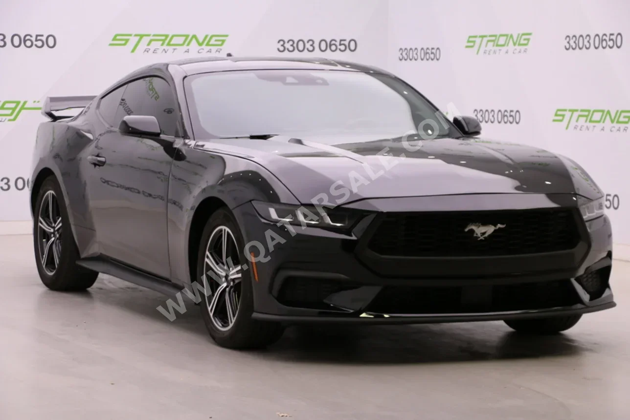 Ford Mustang Ecoboost 2025 Automatic 19,000 Km 4 Cylinder Rear Wheel Drive (RWD) Coupe / Sport Black