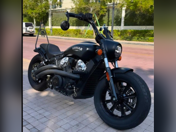 انديان موتورز  سكاوت بوبر -  2023 - اللون اسود -  الضمان