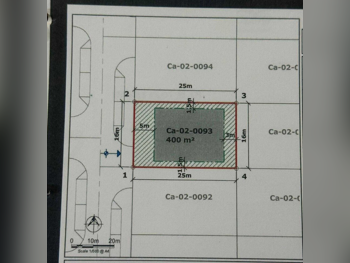 Lands For Sale  in Lusail  -Area Size 400 Square Meter