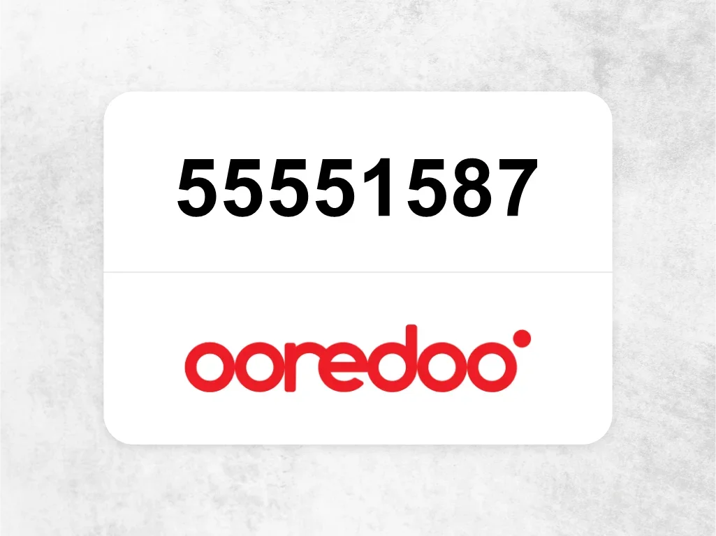 Ooredoo Mobile Phone 55551587