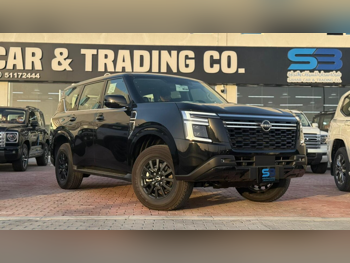 Nissan  Patrol  XE  2026  Automatic  0 Km  6 Cylinder  Four Wheel Drive (4WD)  SUV  Black  With Warranty