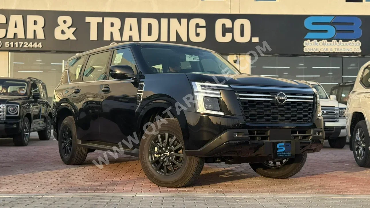 Nissan  Patrol  XE  2026  Automatic  0 Km  6 Cylinder  Four Wheel Drive (4WD)  SUV  Black  With Warranty