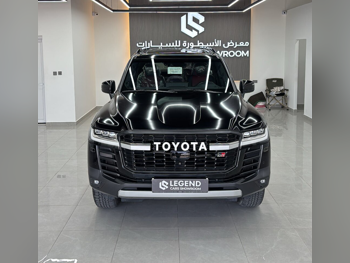 Toyota  Land Cruiser  GR Sport Twin Turbo  2023  Automatic  49,000 Km  6 Cylinder  Four Wheel Drive (4WD)  SUV  Black  With Warranty