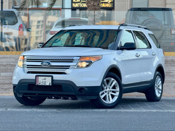 Ford Explorer Limited 2013 Tiptronic 166,000 Km 6 Cylinder SUV White