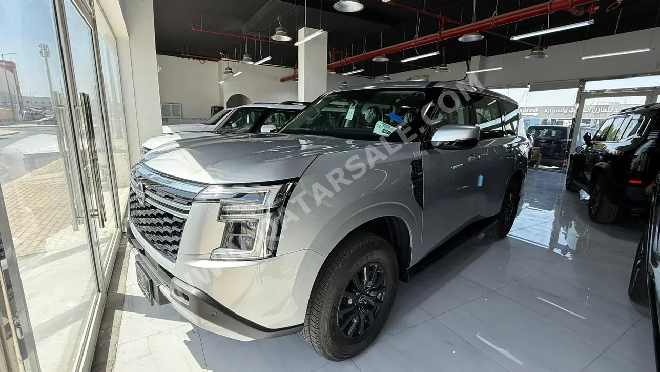 Nissan  Patrol  XE  2026  Automatic  0 Km  6 Cylinder  Four Wheel Drive (4WD)  SUV  Silver