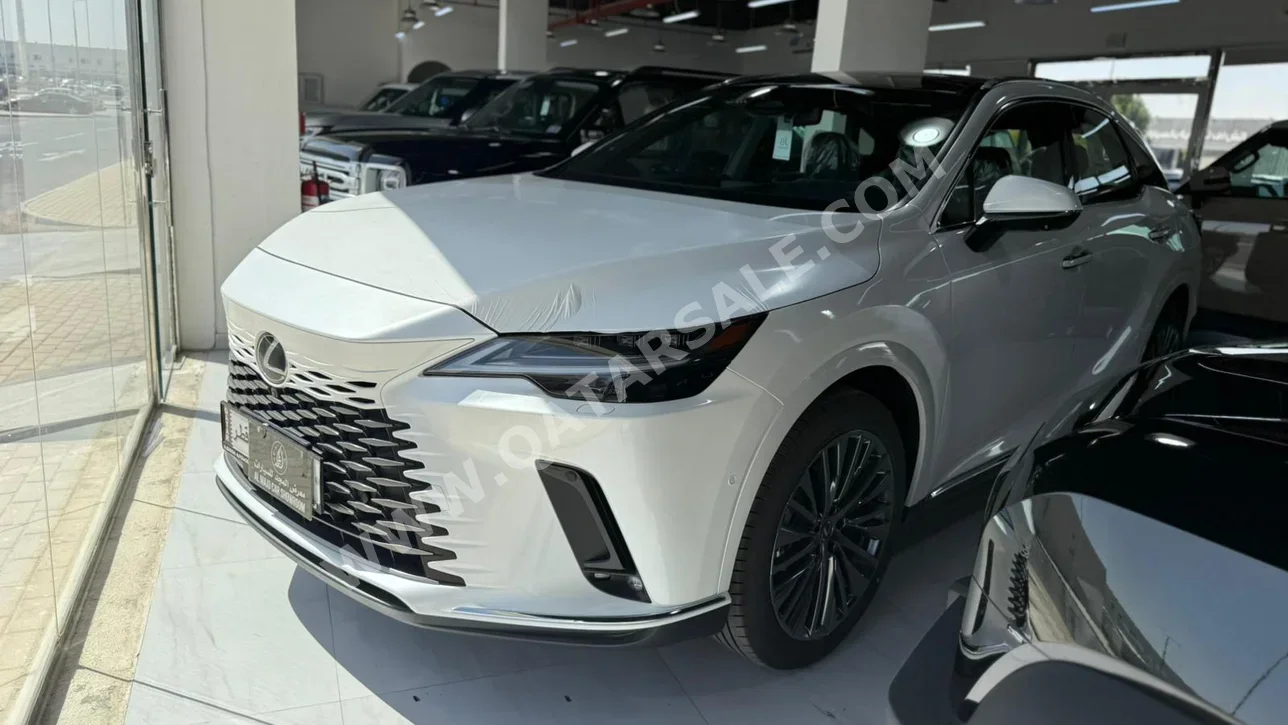 لكزس  ار اكس  350  2025  اوتوماتيك  0 كم  6 سلندر  دفع رباعي  اس يو في  أبيض  تحت الضمان