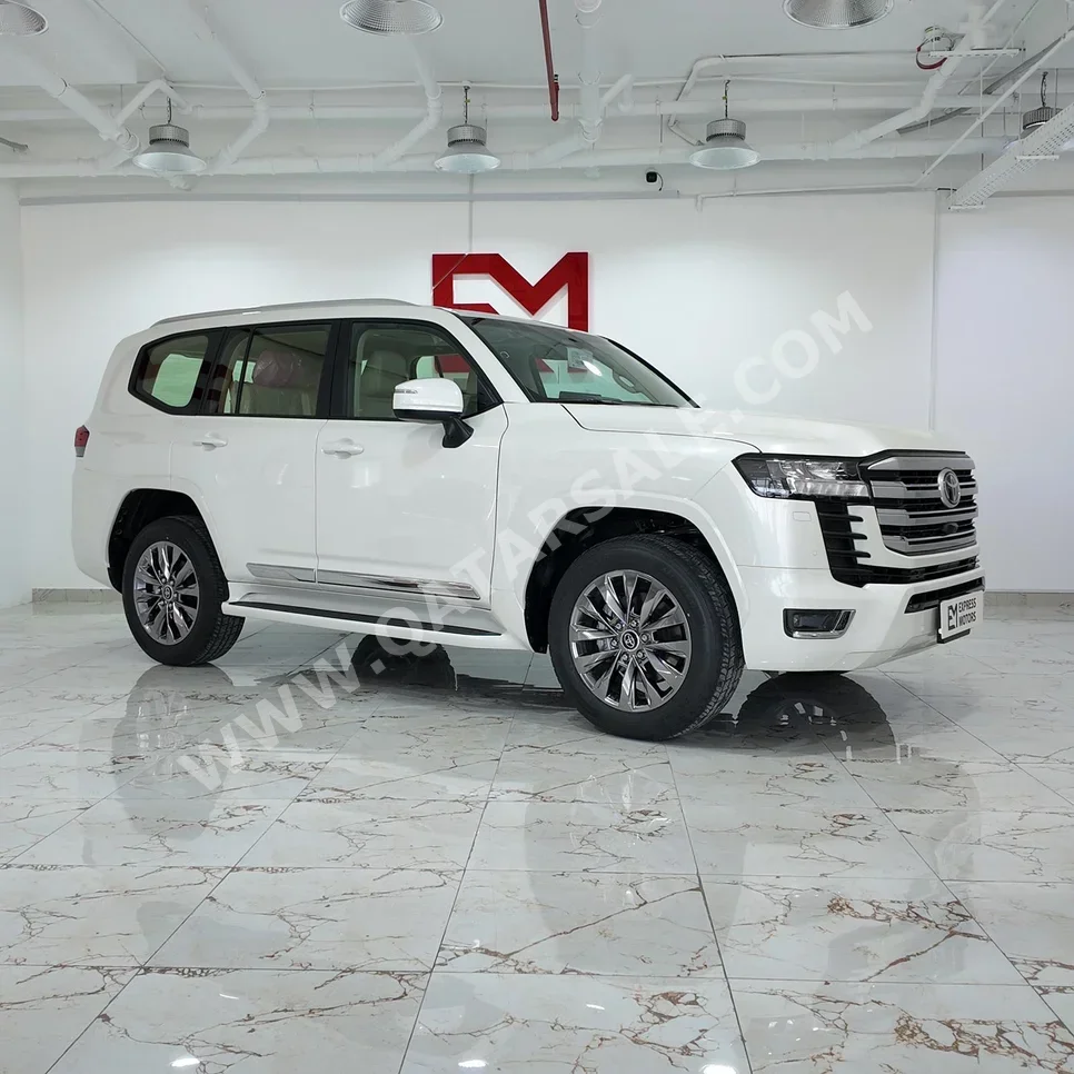 Toyota Land Cruiser GXR Twin Turbo 2026 Automatic 0 Km 6 Cylinder Four Wheel Drive (4WD) SUV White With Warranty