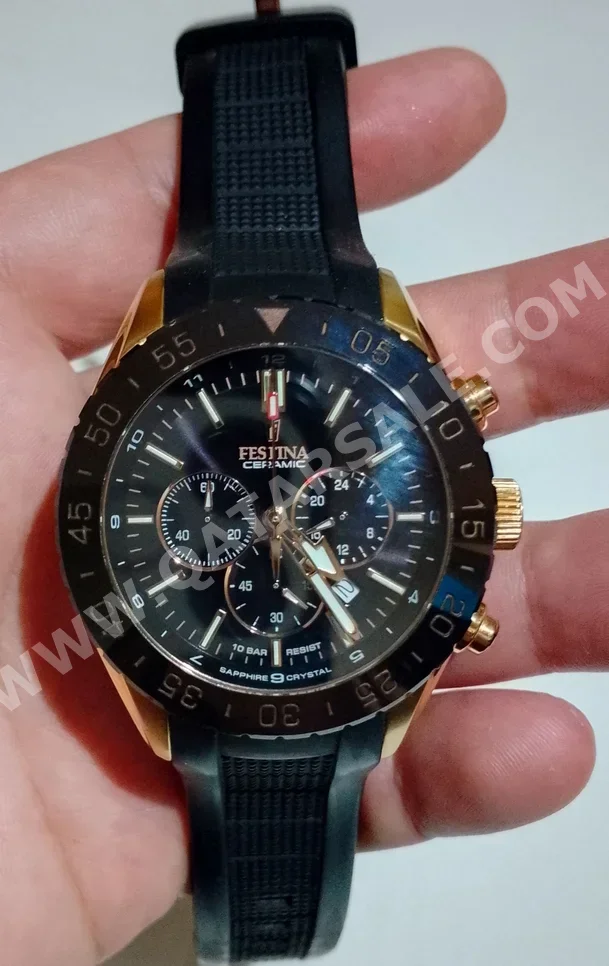 Watches - Quartz Watch  - Black  - Men Watches