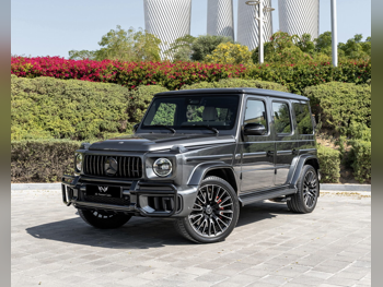 Mercedes-Benz  G-Class  63 AMG  2025  Automatic  26,000 Km  8 Cylinder  Four Wheel Drive (4WD)  SUV  Gray  With Warranty