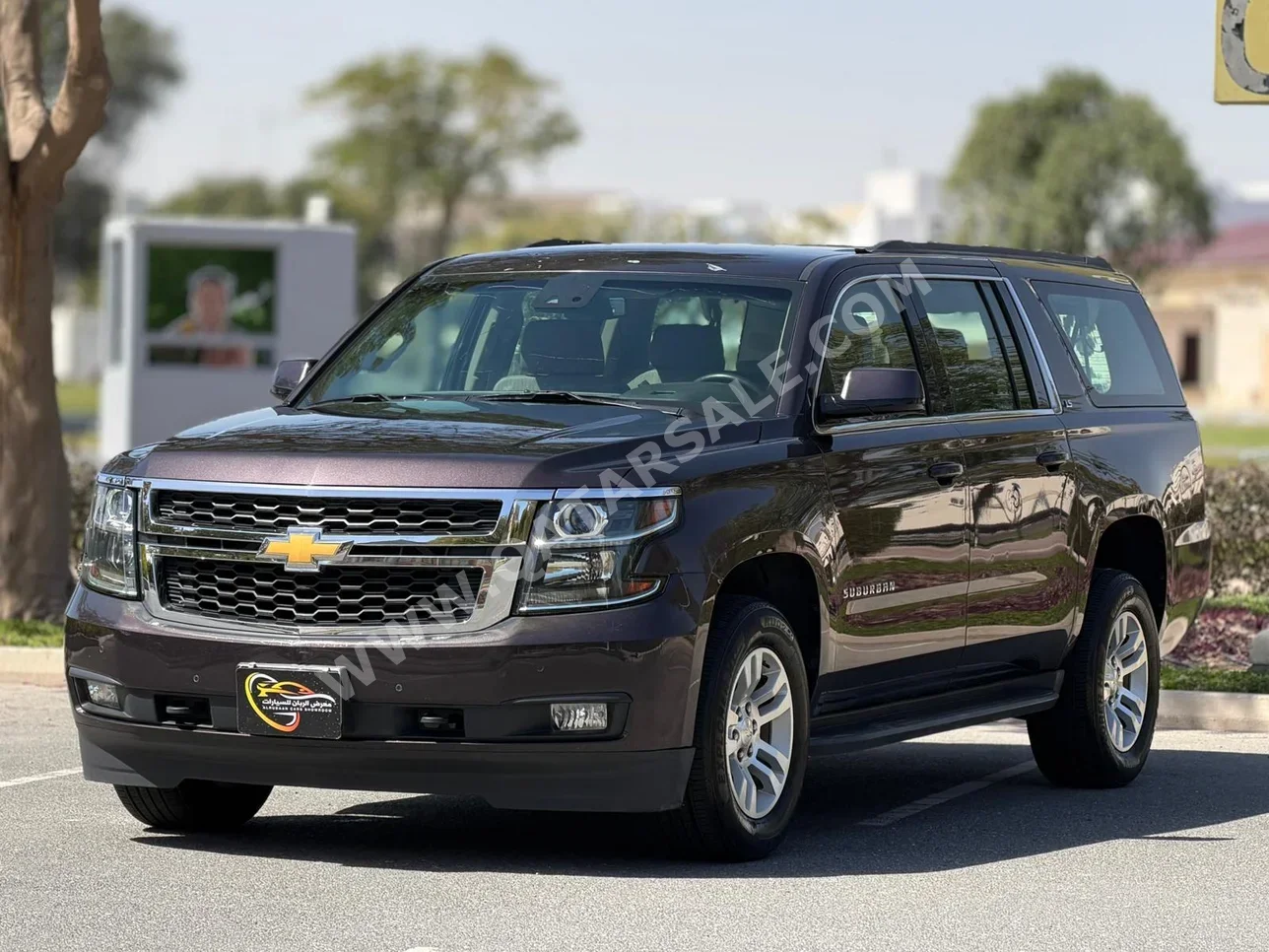 شفروليه سوبربان 2016 اوتوماتيك 172,000 كم 8 سلندر دفع رباعي اس يو في بني