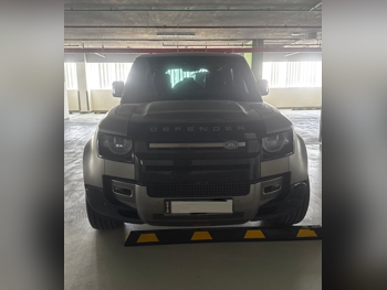 Land Rover  Defender  110 X  2023  Automatic  53,000 Km  6 Cylinder  Four Wheel Drive (4WD)  SUV  Gray and Black  With Warranty