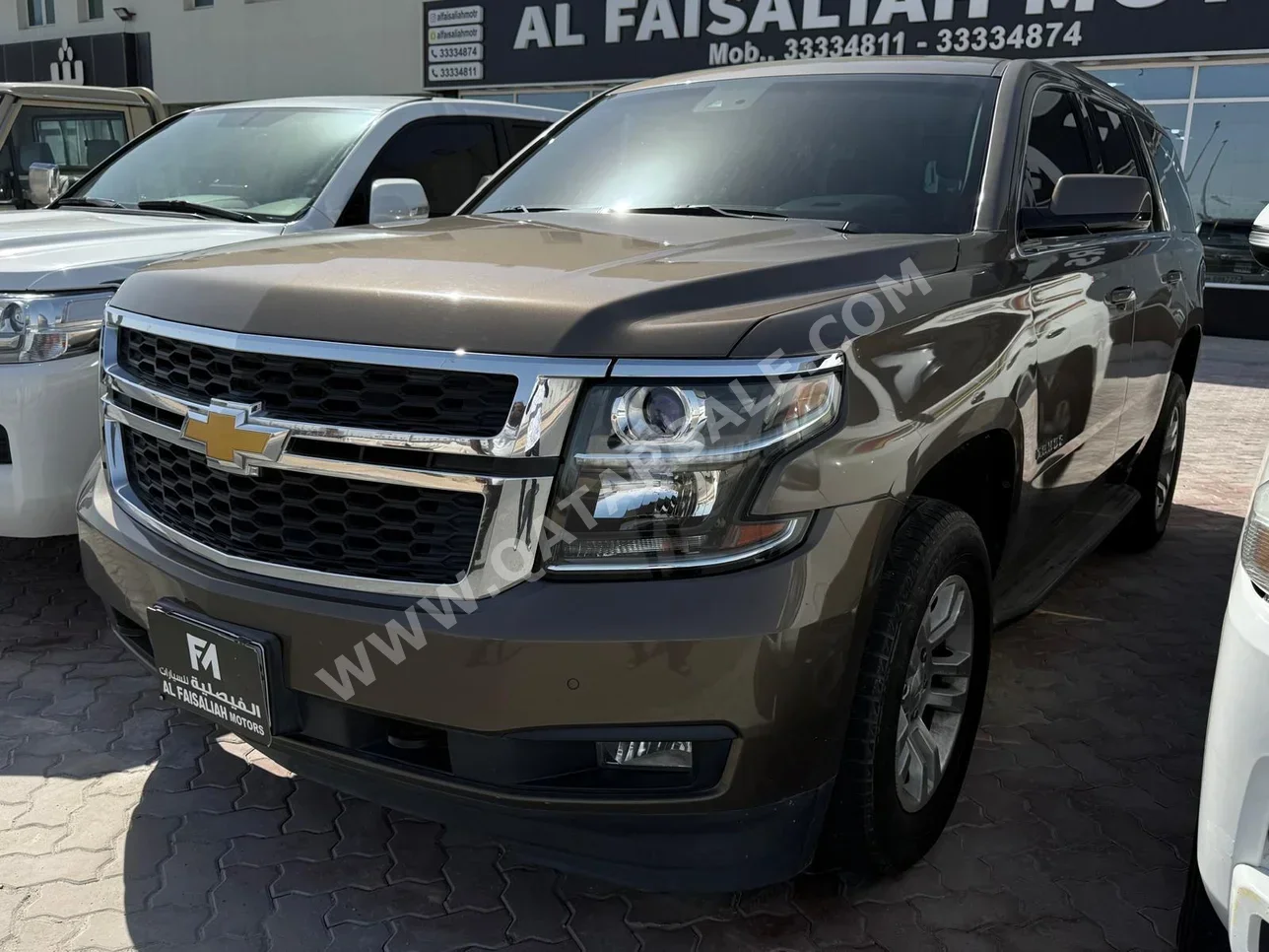 Chevrolet  Tahoe  LS  2015  Automatic  168,000 Km  8 Cylinder  Rear Wheel Drive (RWD)  SUV  Brown