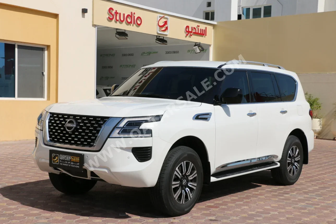 نيسان  باترول  اس اي  2024  اوتوماتيك  38,000 كم  6 سلندر  دفع رباعي  اس يو في  أبيض  تحت الضمان