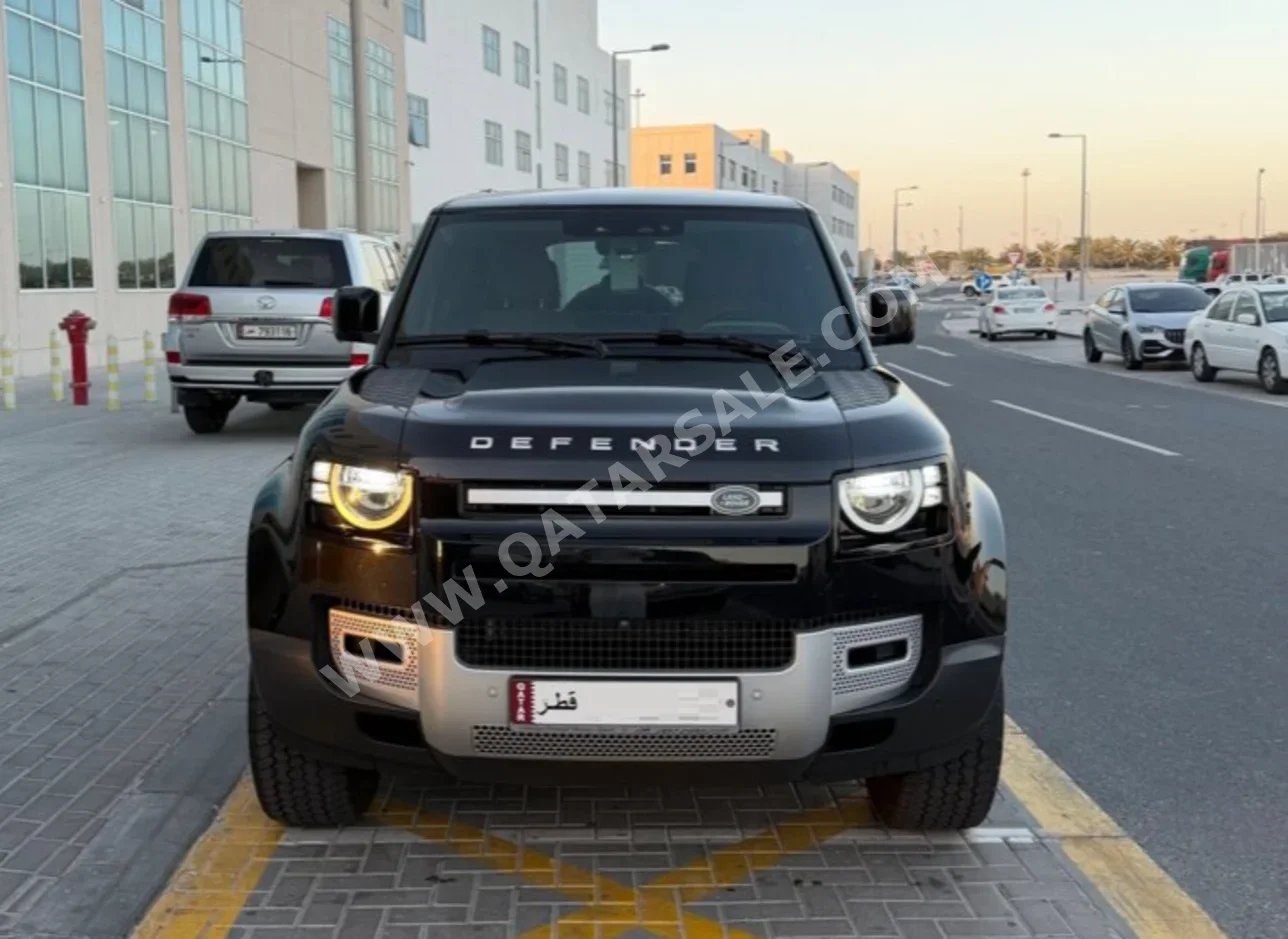 Land Rover  Defender  110 S  2024  Automatic  44,000 Km  4 Cylinder  Four Wheel Drive (4WD)  SUV  Black  With Warranty