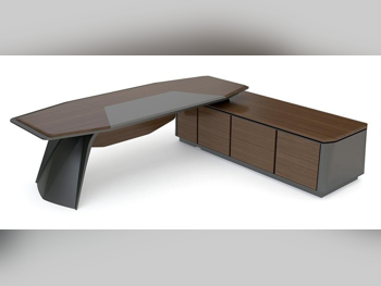 المكاتب ومكاتب الحاسوب - مكتب تنفيذي فاخر - ميرير للمفروشات - بنى