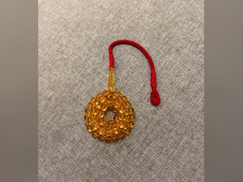 Prayer Beads Amber  Dark Red  Germany  Oval/Circle