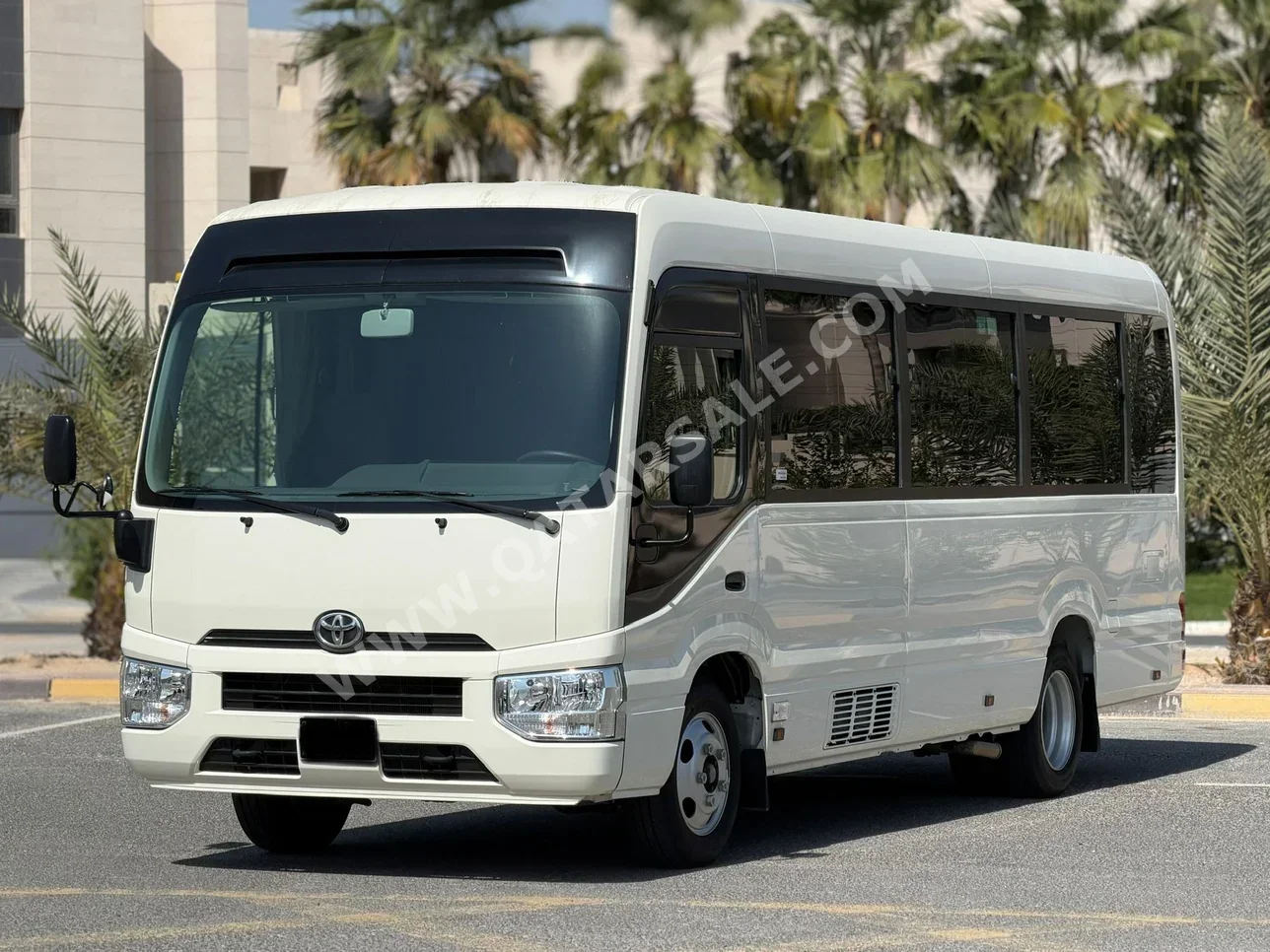 Toyota  Coaster  2025  Manual  0 Km  4 Cylinder  Rear Wheel Drive (RWD)  Van / Bus  White  With Warranty