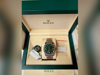 Watches - Rolex  - Quartz Watch  - Green  - Men Watches