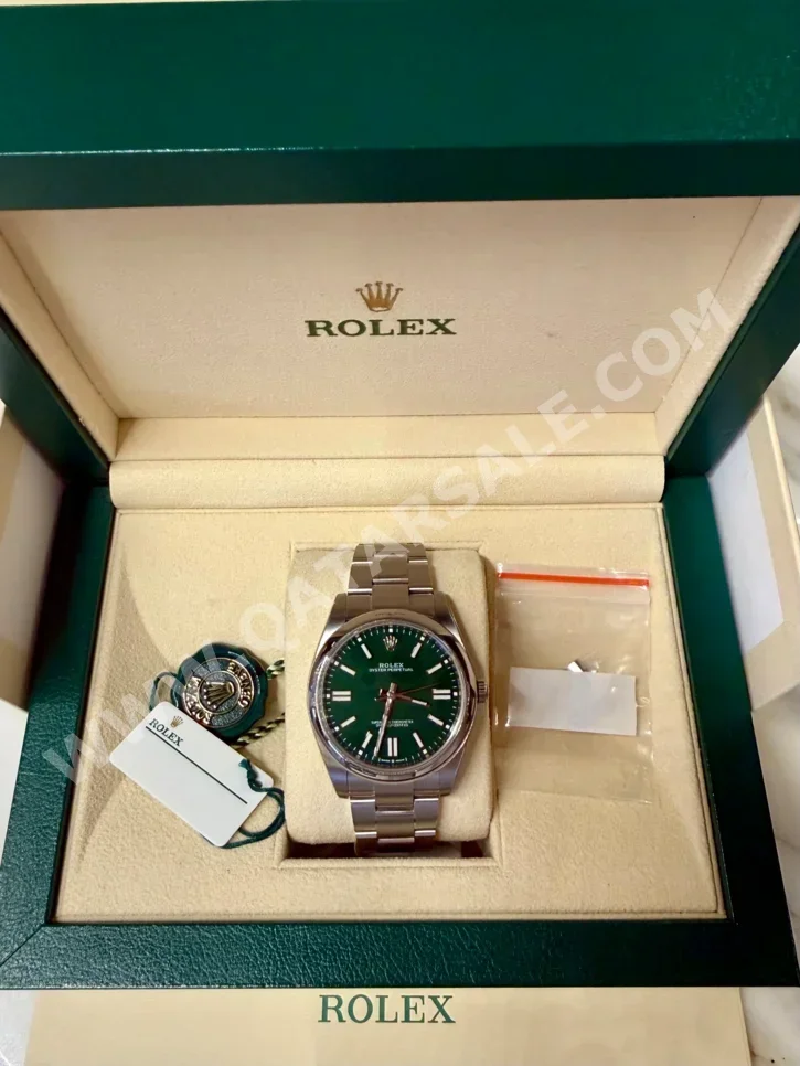Watches - Rolex  - Quartz Watch  - Green  - Men Watches