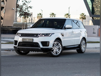 Land Rover  Range Rover  Sport HSE  2018  Automatic  110,000 Km  6 Cylinder  Four Wheel Drive (4WD)  SUV  White  With Warranty