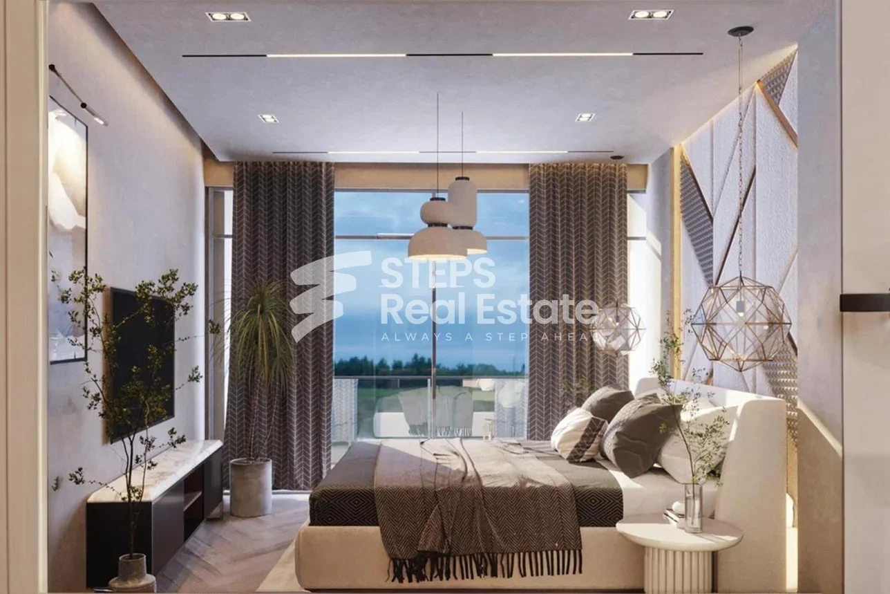 1 غرف نوم شقة للبيع في لوسيل - الواجهة البحرية السكنية نصف مفروشة