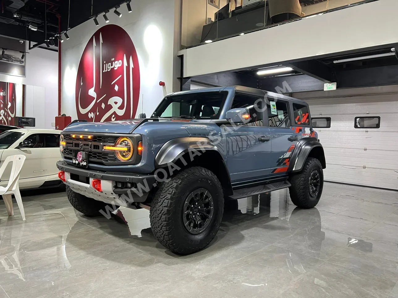 Ford  Bronco  Raptor  2024  Automatic  38,000 Km  6 Cylinder  Four Wheel Drive (4WD)  SUV  Blue  With Warranty