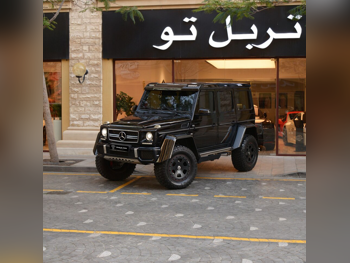 Mercedes-Benz  G-Class  500 4X4  2016  Automatic  177,000 Km  8 Cylinder  Four Wheel Drive (4WD)  SUV  Black