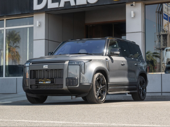 روكس موتور  جيشي  01 في اي بي  2025  اوتوماتيك  800 كم  4 سلندر  دفع كلي مستمر  اس يو في  رمادي  تحت الضمان