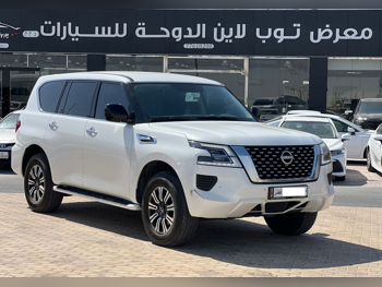 Nissan  Patrol  SE  2024  Automatic  18,000 Km  6 Cylinder  Four Wheel Drive (4WD)  SUV  White  With Warranty