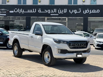 فوتون  بيك اب  تيولاند  2026  عادي  0 كم  4 سلندر  دفع رباعي  بيكب  أبيض  تحت الضمان