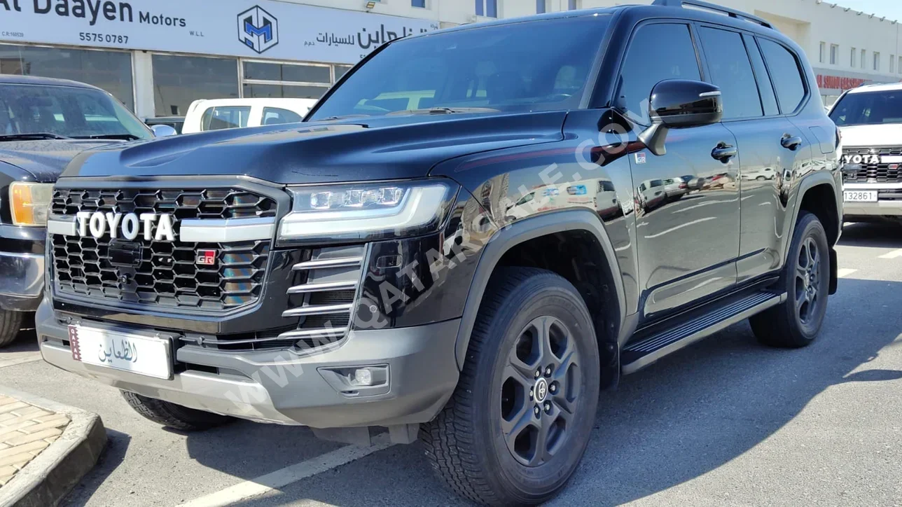 Toyota  Land Cruiser  GR Sport Twin Turbo  2022  Automatic  123,000 Km  6 Cylinder  Four Wheel Drive (4WD)  SUV  Black