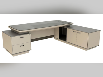 Desks & Computer Desks - Luxury Executive Desk  - Merir Furniture  - Gray